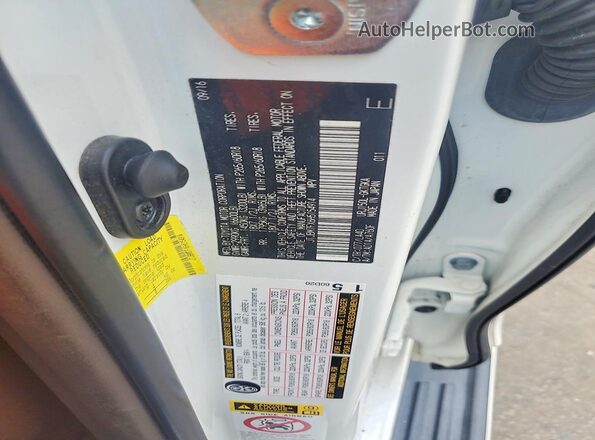 JTJBM7FX6H5154914 2017 LEXUS GX White VIN კოდის სტიკერის ხედი