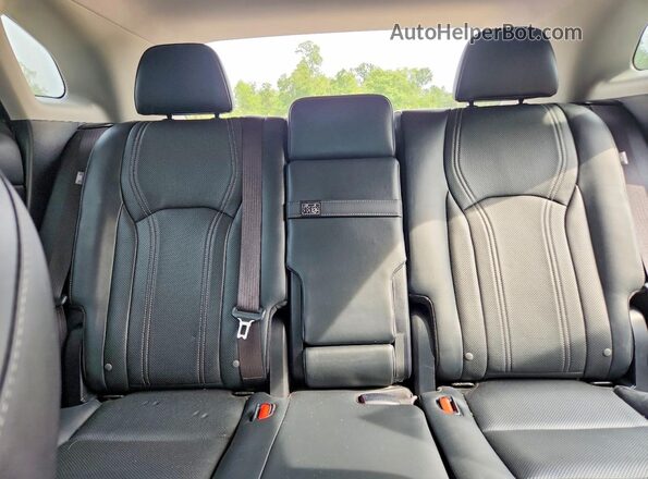 JTJBZMCA1G2002877 2016 LEXUS RX Silver უკანა სავარძლების ხედი
