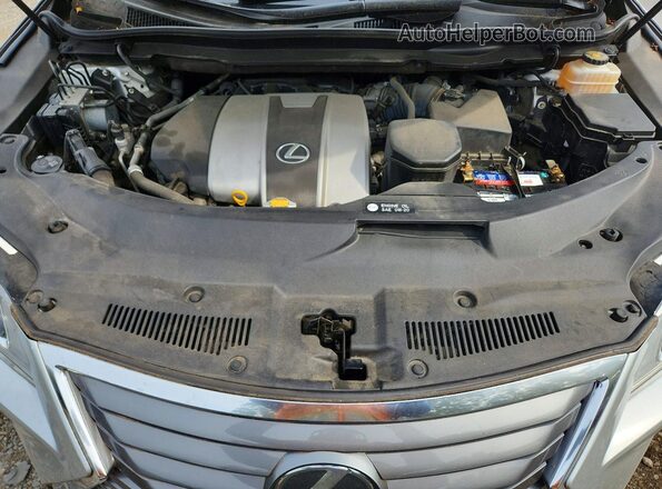 JTJBZMCA1G2002877 2016 LEXUS RX Silver ძრავის განყოფილების ხედი