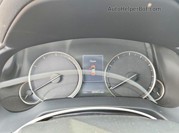 JTJBZMCA1G2002877 2016 LEXUS RX Silver ხელსაწყოთა პანელის ხედი