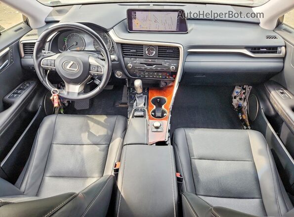 JTJBZMCA1G2002877 2016 LEXUS RX Silver წინა პანელის ხედი