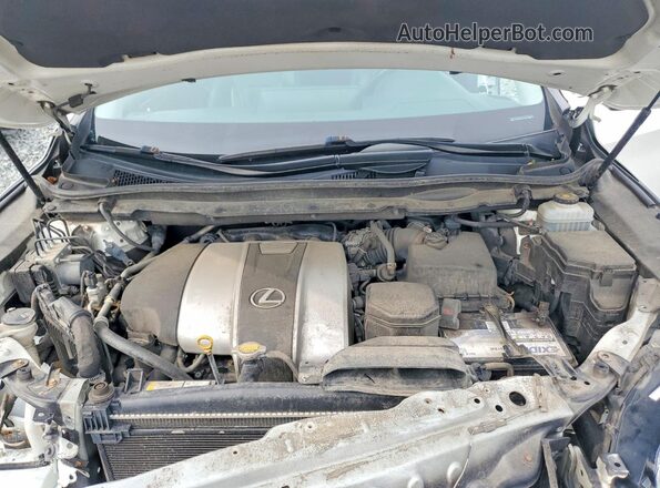 JTJBZMCA2G2001799 2016 LEXUS RX White ძრავის განყოფილების ხედი