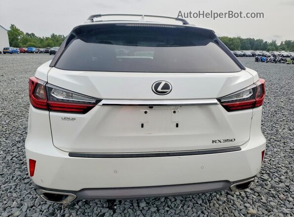 JTJBZMCA2G2001799 2016 LEXUS RX White უკანა ხედი