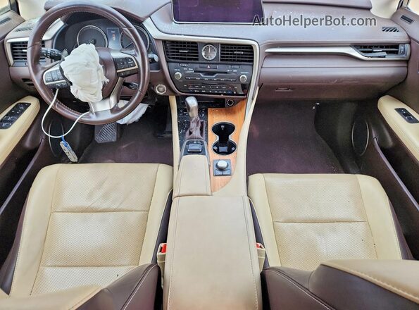JTJBZMCA3H2017706 2017 LEXUS RX Burgundy წინა პანელის ხედი