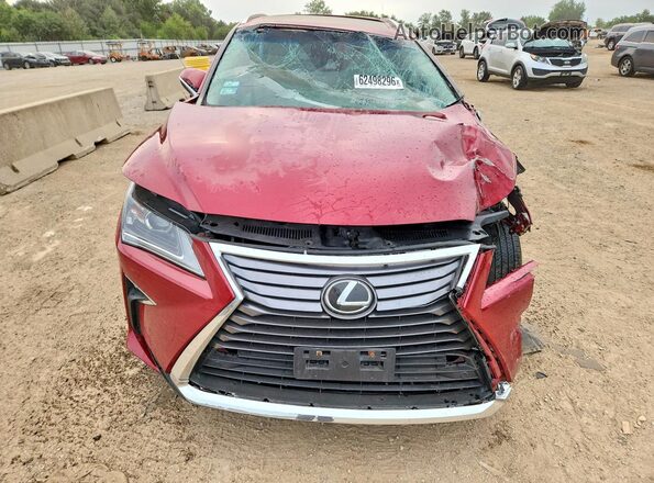 JTJBZMCA3H2017706 2017 LEXUS RX Burgundy წინა ხედი