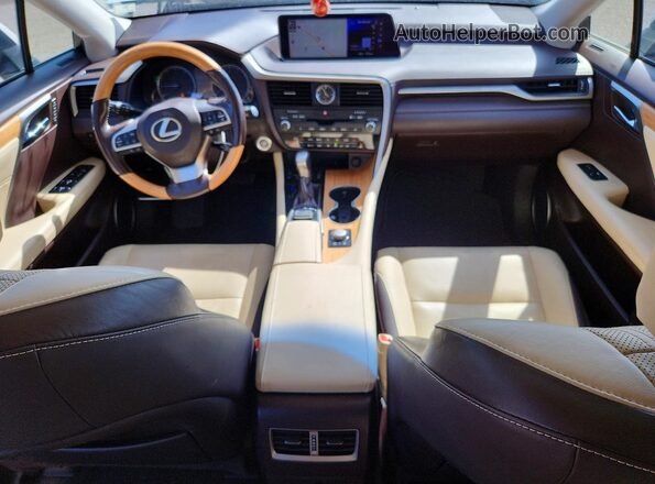 JTJBZMCA3H2022906 2017 LEXUS RX White Vista del salpicadero