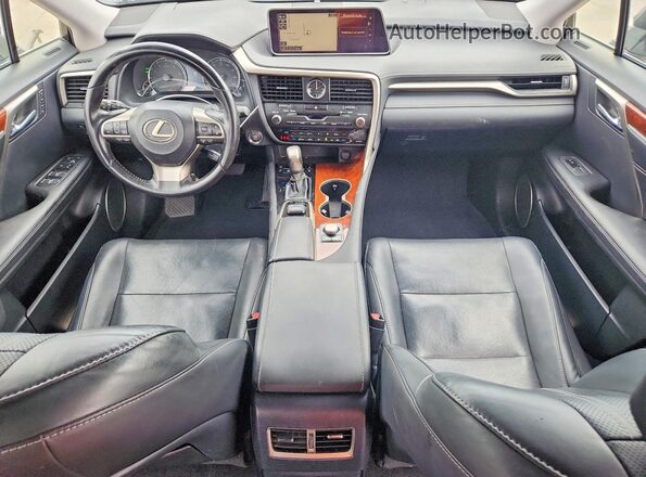 JTJBZMCA8J2037066 2018 LEXUS RX Silver Առջևի վահանակի տեսք
