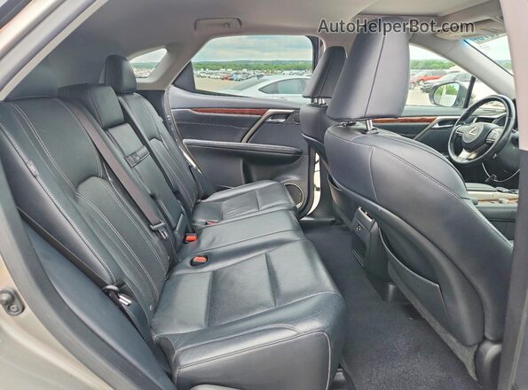 JTJBZMCA8J2037066 2018 LEXUS RX Silver Հետևի նստատեղերի տեսք