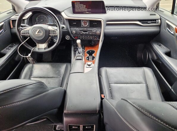 JTJBZMCAXJ2035531 2018 LEXUS RX Black Dashboard view