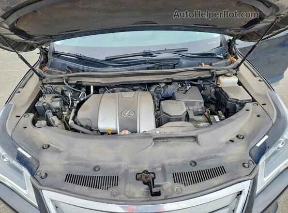 JTJBZMCAXJ2035531 2018 LEXUS RX Black Engine compartment view