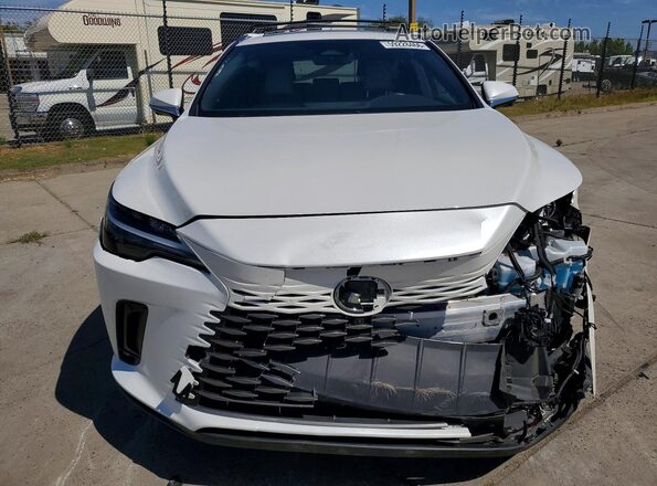 JTJCHMAA2S2026849 2025 LEXUS RX White Vista frontal