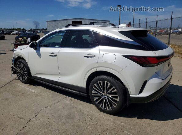 JTJCHMAA2S2026849 2025 LEXUS RX White Trasero izquierdo