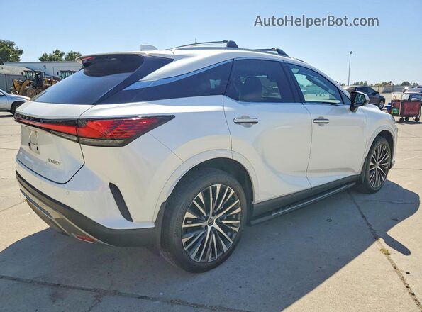 JTJCHMAA2S2026849 2025 LEXUS RX White Trasero derecho