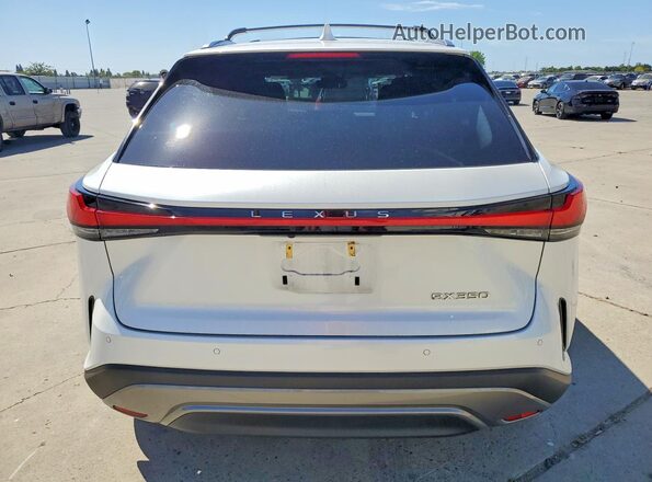 JTJCHMAA2S2026849 2025 LEXUS RX White Vista trasera
