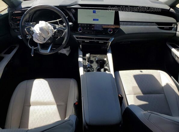 JTJCHMAA2S2026849 2025 LEXUS RX White Vista del salpicadero