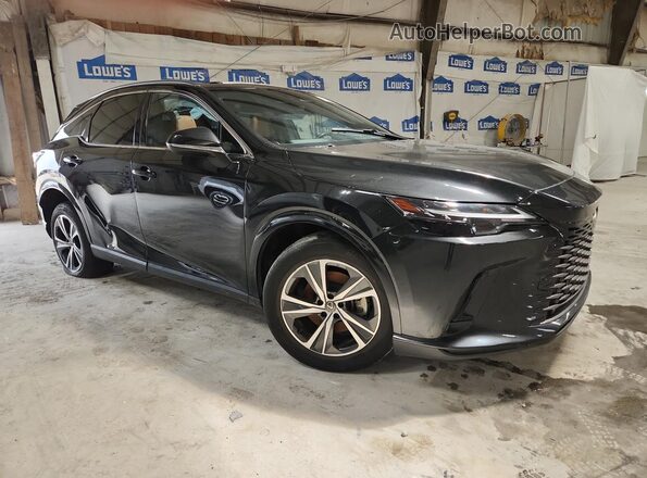 JTJCHMAA4P2010420 2023 LEXUS RX Black Widok tylnych siedzeń