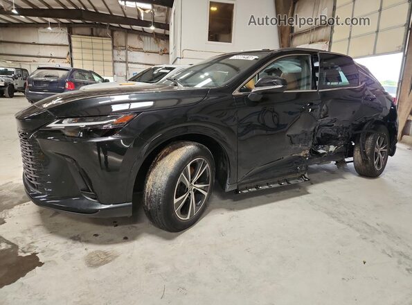 JTJCHMAA4P2010420 2023 LEXUS RX Black Widok wnętrza z przodu