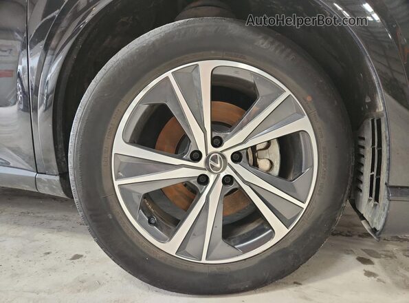 JTJCHMAA4P2010420 2023 LEXUS RX Black Widok wnętrza z tyłu