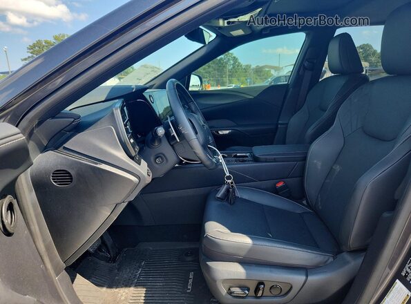 JTJCHMAA5S2034427 2025 LEXUS RX Gray Вид салону спереду