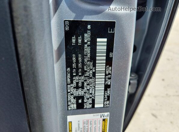 JTJCHMAA7P2007057 2023 LEXUS RX Silver ძრავის განყოფილების ხედი