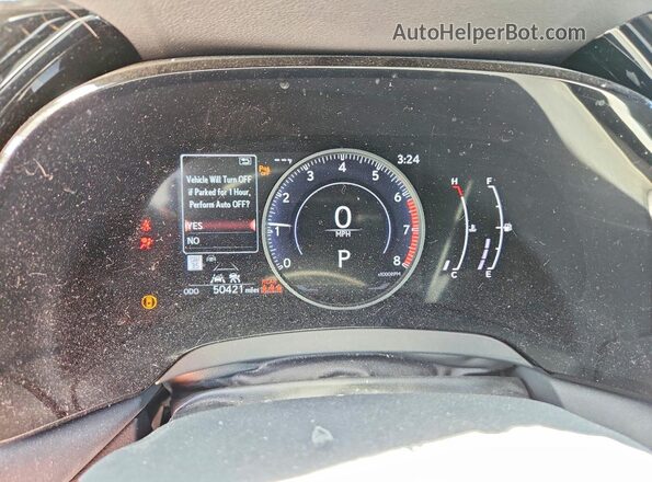 JTJCHMAA7P2007057 2023 LEXUS RX Silver ხელსაწყოთა პანელის ხედი