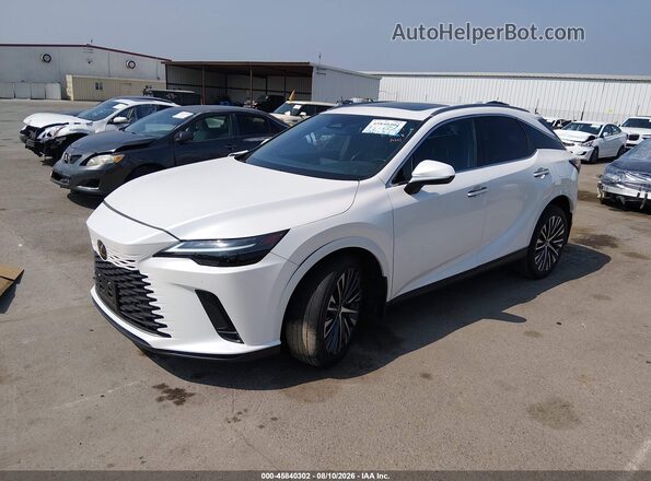 JTJCHMAA8P2004586 2023 LEXUS RX 350 White Front left