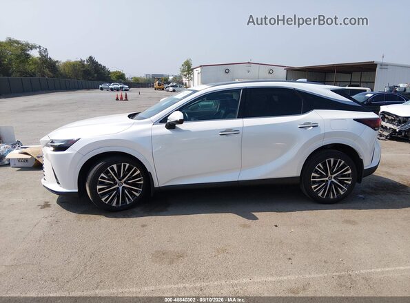 JTJCHMAA8P2004586 2023 LEXUS RX 350 White 