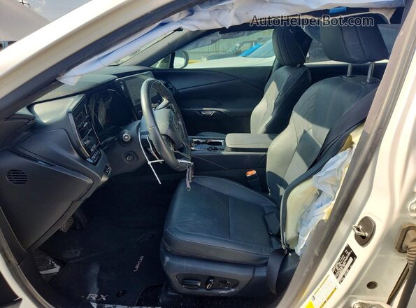 JTJCHMAA8R2011461 2024 LEXUS RX White Widok wnętrza z przodu