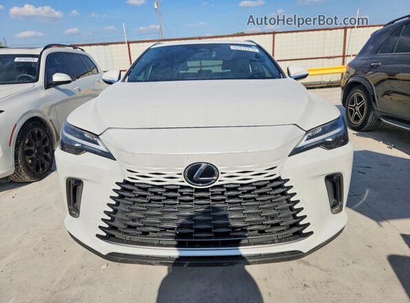 JTJCHMAA8R2011461 2024 LEXUS RX White Widok z przodu