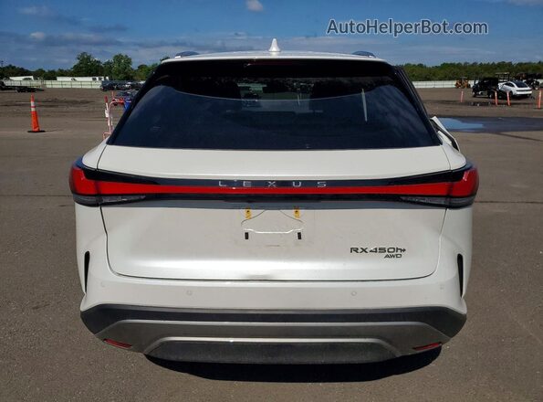 JTJCJMGA2R2019762 2024 LEXUS RX White უკანა ხედი