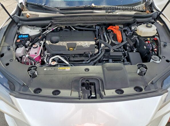 JTJCJMGA2R2019762 2024 LEXUS RX White ძრავის განყოფილების ხედი