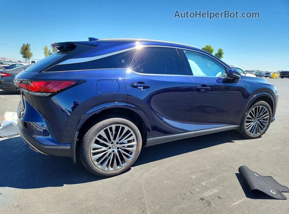 JTJCJMGA6S2028308 2025 LEXUS RX Синий Задняя правая четверть
