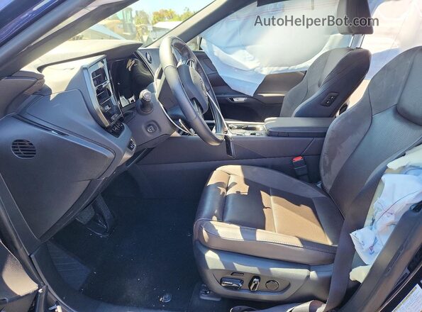 JTJCJMGA6S2028308 2025 LEXUS RX Синий Вид салона спереди