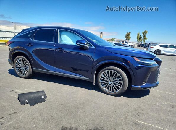 JTJCJMGA6S2028308 2025 LEXUS RX Синий Передняя правая четверть