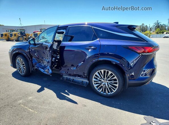 JTJCJMGA6S2028308 2025 LEXUS RX Синий Задняя левая четверть