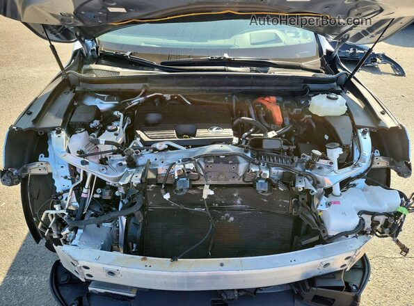 JTJCJMGA6T2038323 2026 LEXUS RX Silver Vista del compartimento del motor