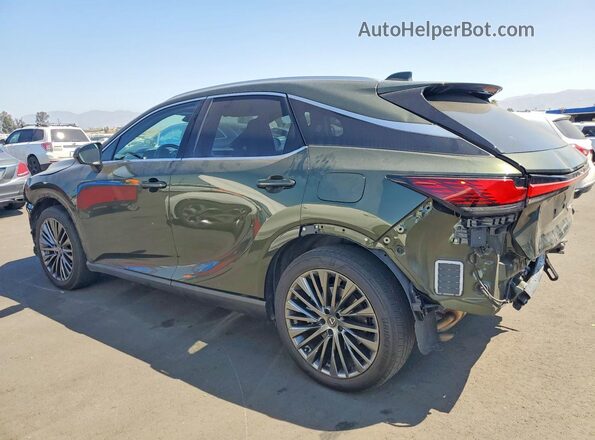 JTJCJMGA8S2026902 2025 LEXUS RX Green უკანა მარცხენა