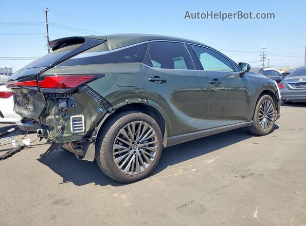 JTJCJMGA8S2026902 2025 LEXUS RX Green უკანა მარჯვენა