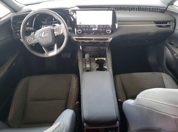 JTJCJMGA8T2038906 2026 LEXUS RX Black Vista del salpicadero