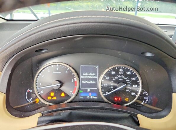 JTJDARBZ2M2181723 2021 LEXUS NX Зеленый Вид щитка приборов