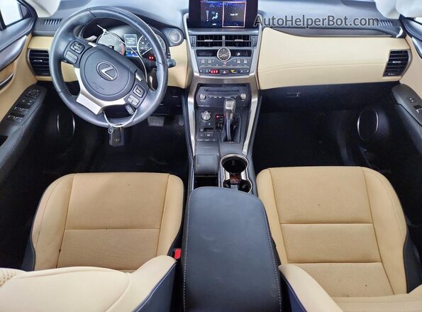 JTJDARBZ2M2181723 2021 LEXUS NX Зеленый Вид панели приборов