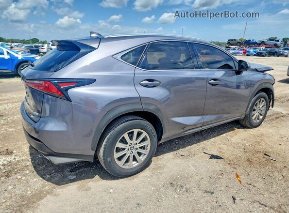 JTJDARBZ2M2187019 2021 LEXUS NX Серый Задняя правая четверть