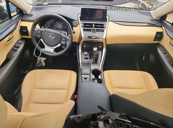 JTJDARBZ2M2187019 2021 LEXUS NX Серый Вид панели приборов