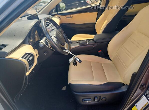 JTJDARBZ2M2187019 2021 LEXUS NX Серый Вид салона спереди