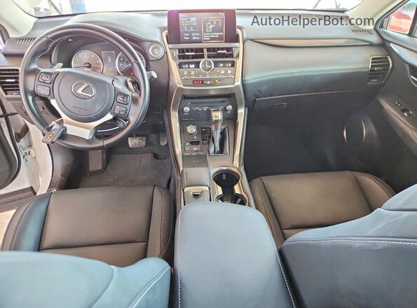 JTJDARBZ2M5022330 2021 LEXUS NX White Widok deski rozdzielczej