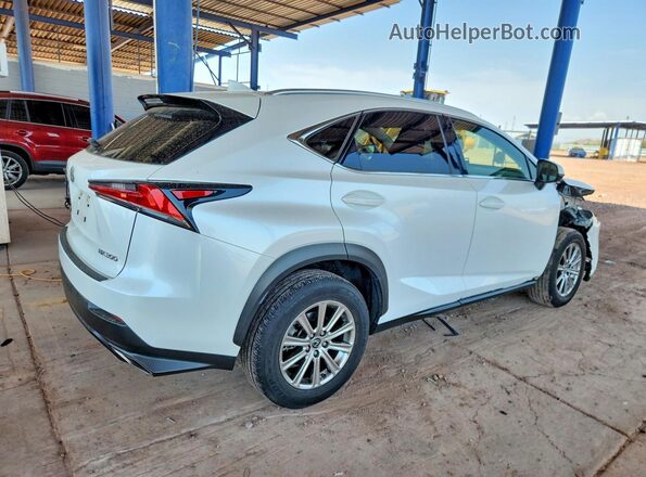 JTJDARBZ2M5022330 2021 LEXUS NX White Tył prawy