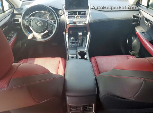 JTJDARBZ4M2184350 2021 LEXUS NX Charcoal Vista del salpicadero