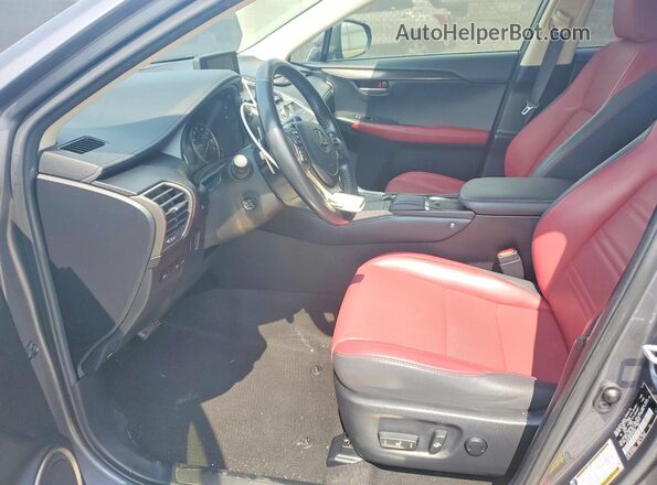 JTJDARBZ4M2184350 2021 LEXUS NX Charcoal Vista interior delantera