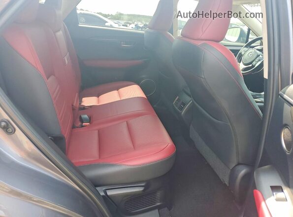 JTJDARBZ4M2184350 2021 LEXUS NX Charcoal Vista de los asientos traseros