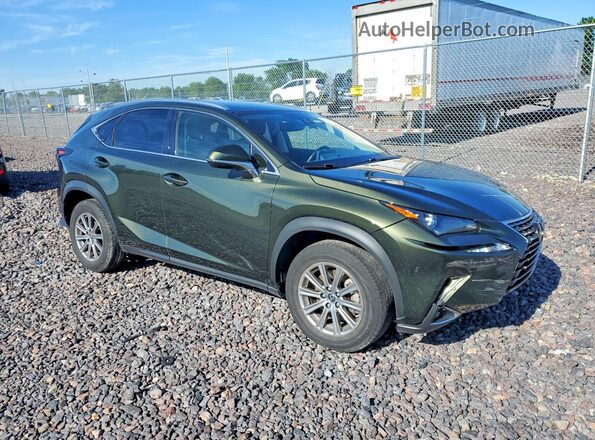 JTJDARBZ6M2191137 2021 LEXUS NX Green Передня права чверть